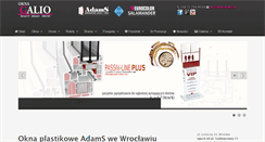 Desktop Screenshot of oknagalio.pl